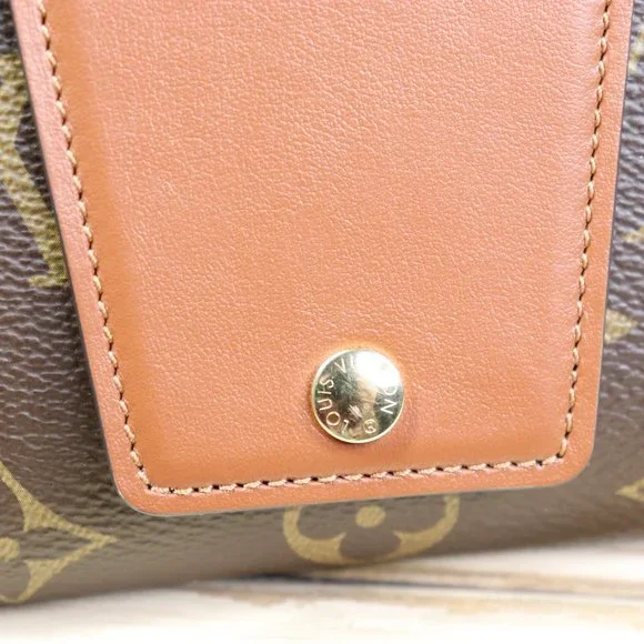 Louis Vuitton Padlock on Strap Handbag Monogram Canvas and Leather Brown Caramel - Picture 14 of 16